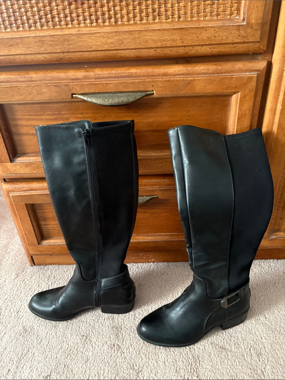Alfani Black Over-the-Knee Riding Boots